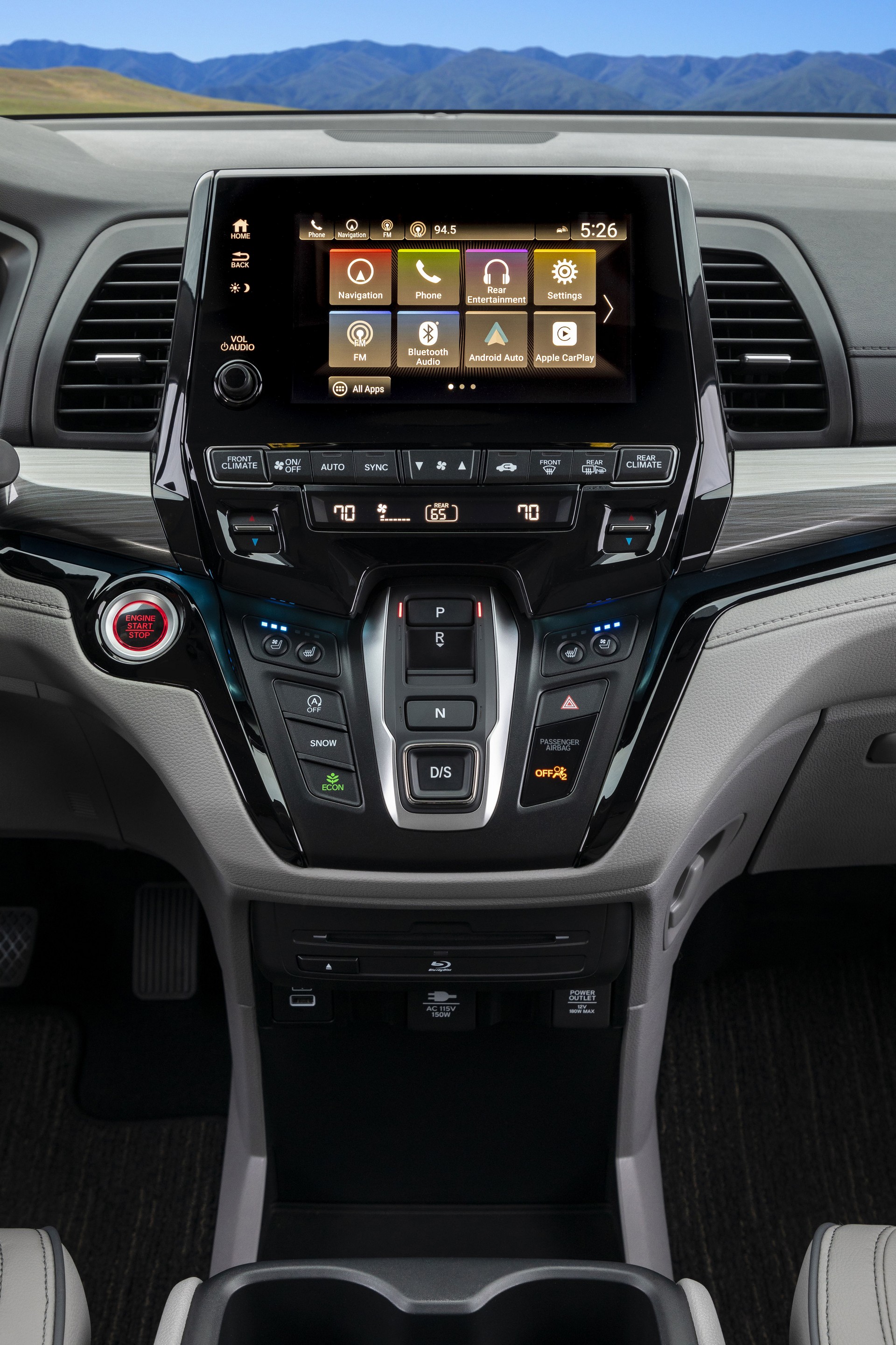 2021 Honda Odyssey Central Console Wallpapers #54 of 113
