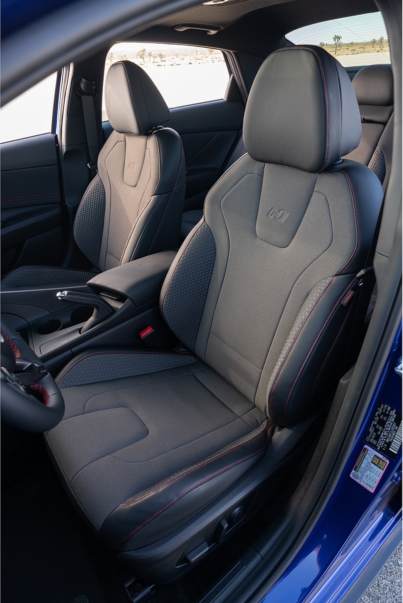 2021 Hyundai Elantra N Line Interior Front Seats Wallpapers #71 of 133