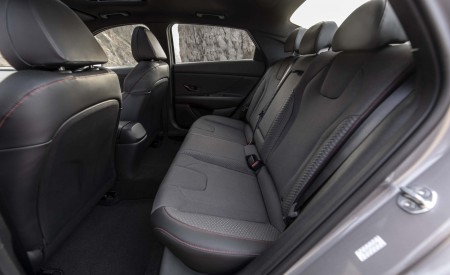 2021 Hyundai Elantra N Line Interior Rear Seats Wallpapers 450x275 (115)