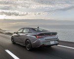 2021 Hyundai Elantra N Line Rear Three-Quarter Wallpapers 150x120