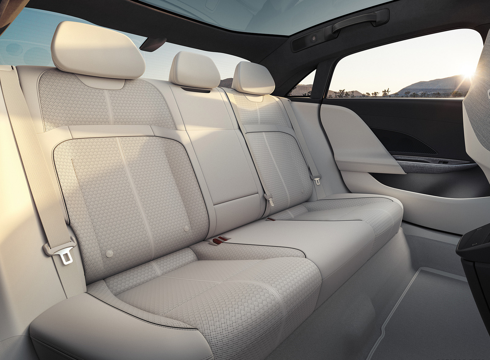 2021 Lucid Air Interior Rear Seats Wallpapers  #19 of 21