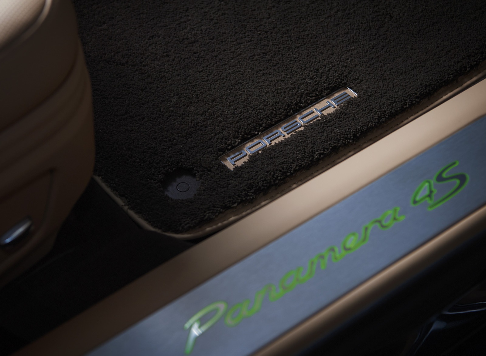 2021 Porsche Panamera 4S E-Hybrid Executive Door Sill Wallpapers (4)