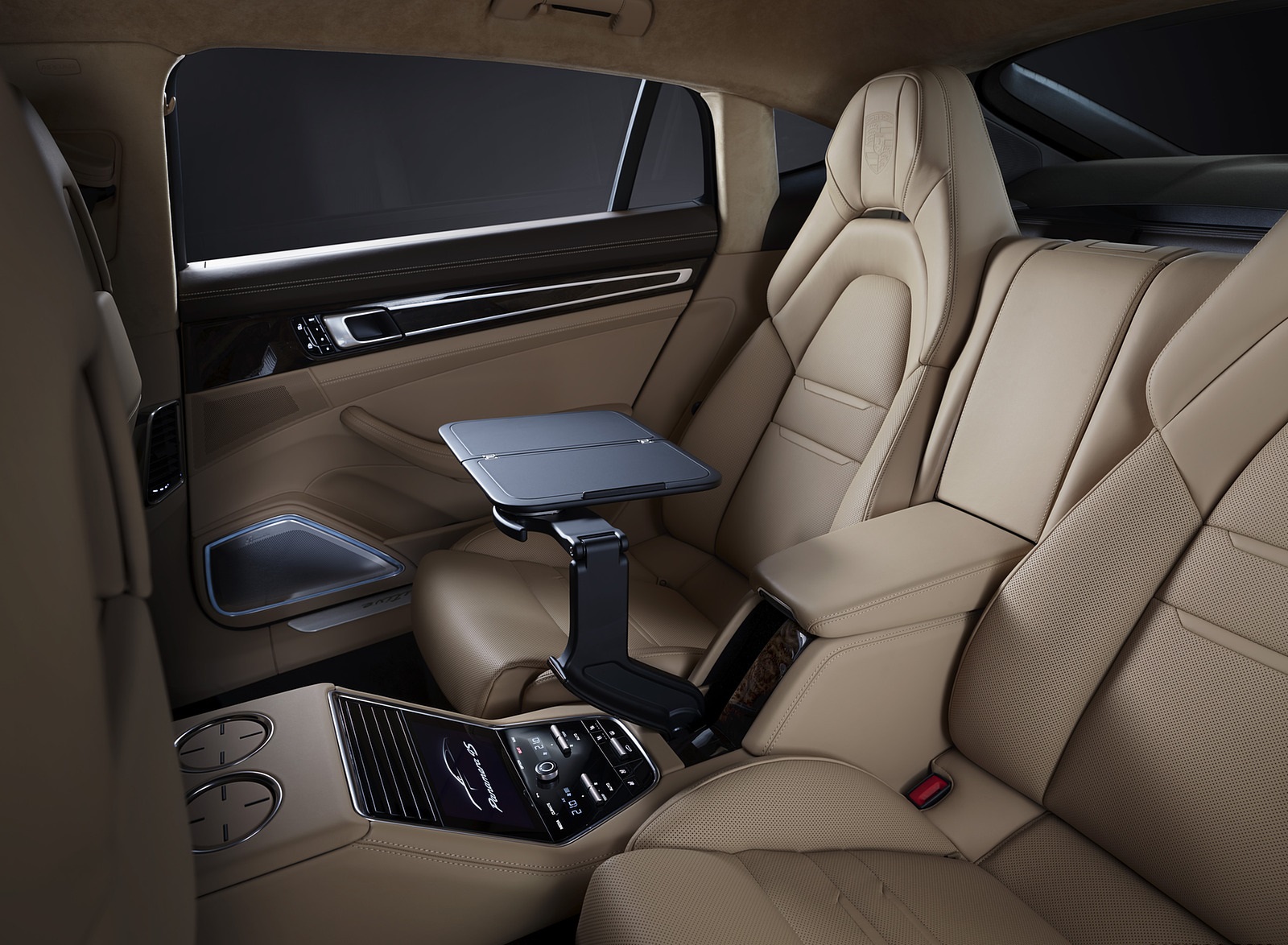 2021 Porsche Panamera 4S E-Hybrid Executive Interior Rear Seats Wallpapers  (7)