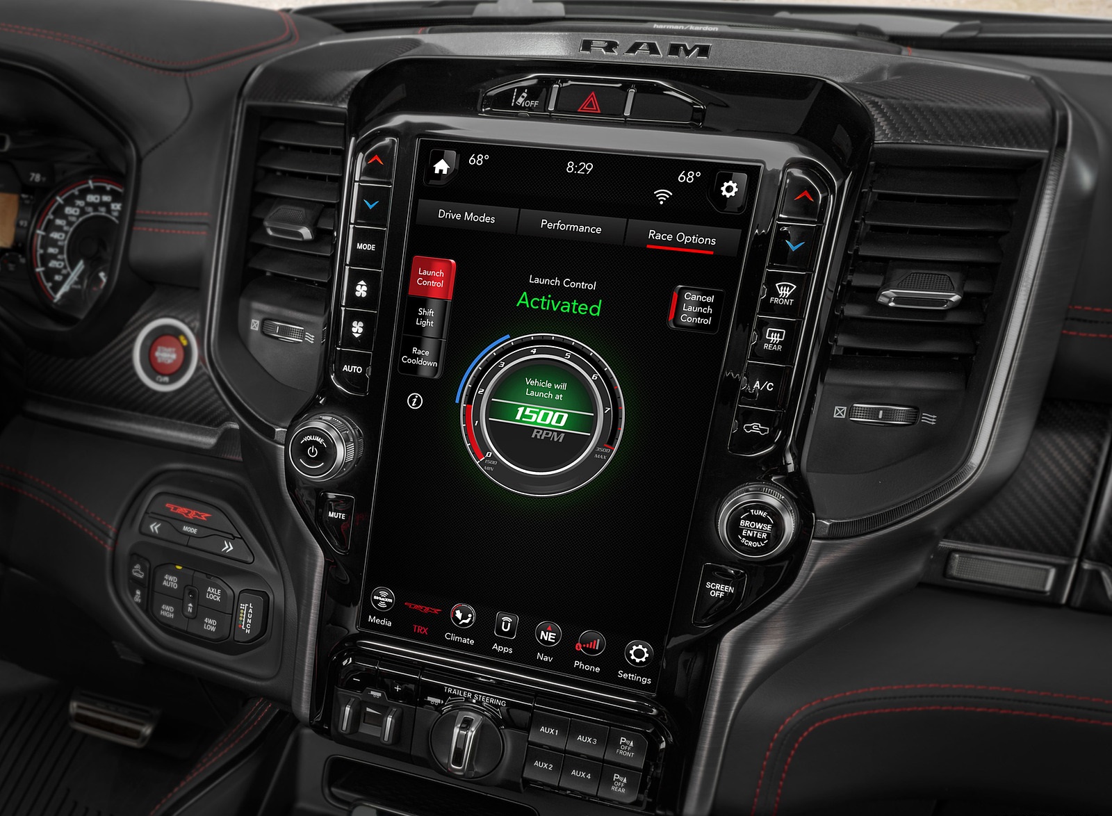 2021 Ram 1500 TRX Central Console Wallpapers #91 of 105