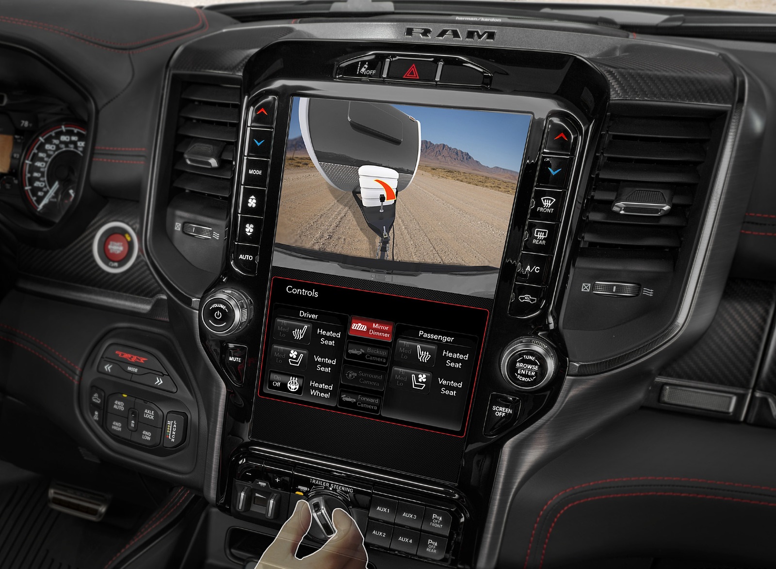 2021 Ram 1500 TRX Central Console Wallpapers  #90 of 105