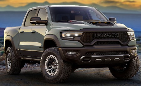 2021 Ram 1500 TRX Launch Edition Front Three-Quarter Wallpapers  450x275 (20)