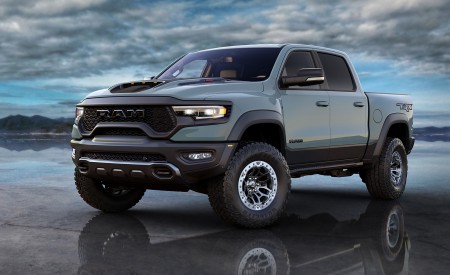 2021 Ram 1500 TRX Launch Edition Front Three-Quarter Wallpapers 450x275 (22)