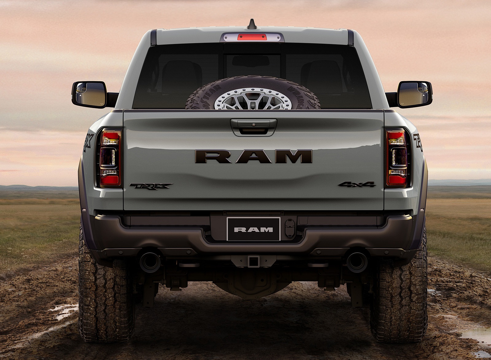 2021 Ram 1500 TRX Launch Edition Rear Wallpapers #25 of 31