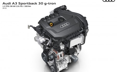 2021 Audi A3 Sportback 30 g-tron 1.5 TFSI: 96 kW (131 PS) / 200 Nm Wallpapers  450x275 (26)