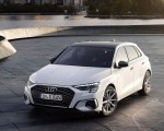 2021 Audi A3 Sportback 30 g-tron (Color: Glacier White) Front Three-Quarter Wallpapers  150x120 (4)