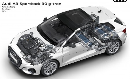 2021 Audi A3 Sportback 30 g-tron Drivetrain Wallpapers  450x275 (19)