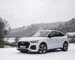 2021 Audi Q5 Sportback (Color: Glacier White) Front Three-Quarter Wallpapers 150x120 (18)