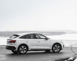 2021 Audi Q5 Sportback (Color: Glacier White) Rear Three-Quarter Wallpapers  150x120