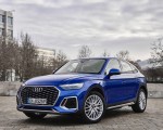 2021 Audi Q5 Sportback (Color: Ultra Blue) Front Three-Quarter Wallpapers 150x120 (78)
