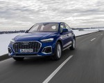 2021 Audi Q5 Sportback (Color: Ultra Blue) Front Wallpapers 150x120