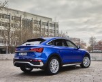 2021 Audi Q5 Sportback (Color: Ultra Blue) Rear Three-Quarter Wallpapers 150x120