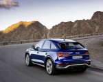 2021 Audi Q5 Sportback (Color: Ultra Blue) Rear Three-Quarter Wallpapers  150x120