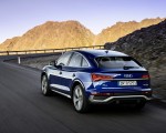 2021 Audi Q5 Sportback (Color: Ultra Blue) Rear Three-Quarter Wallpapers  150x120