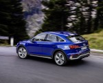 2021 Audi Q5 Sportback (Color: Ultra Blue) Rear Three-Quarter Wallpapers 150x120