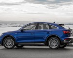 2021 Audi Q5 Sportback (Color: Ultra Blue) Side Wallpapers 150x120