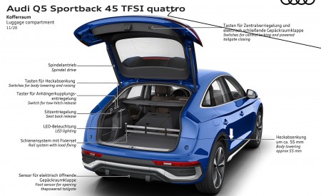 2021 Audi Q5 Sportback Luggage compartment Wallpapers 450x275 (104)
