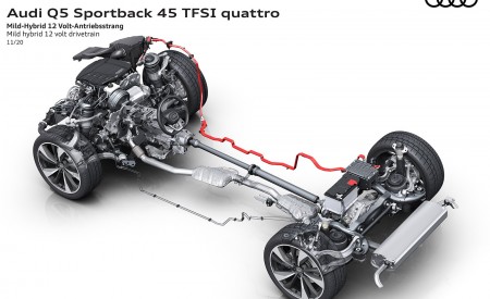 2021 Audi Q5 Sportback Mild hybrid 12 volt drivetrain Wallpapers 450x275 (110)