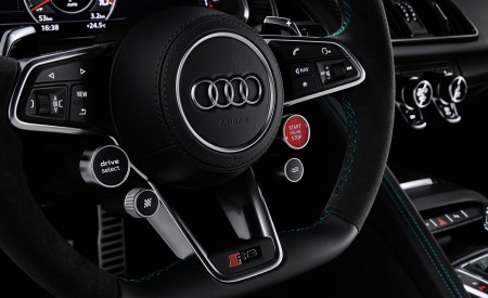 2021 Audi R8 Green Hell Interior Steering Wheel Wallpapers 450x275 (34)