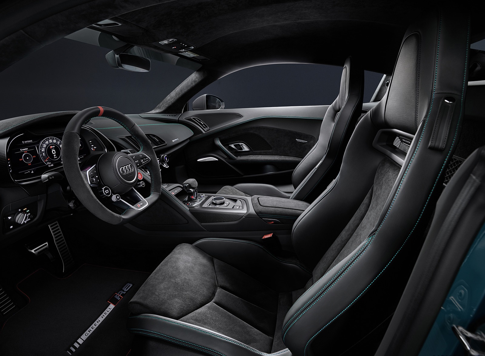 2021 Audi R8 Green Hell Interior Wallpapers #44 of 46