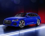 2021 Audi RS 6 Avant RS Tribute Edition (Color: Nogaro Blue) Front Three-Quarter Wallpapers 150x120 (1)