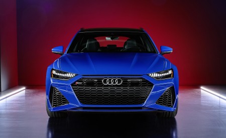 2021 Audi RS 6 Avant RS Tribute Edition (Color: Nogaro Blue) Front Wallpapers 450x275 (2)