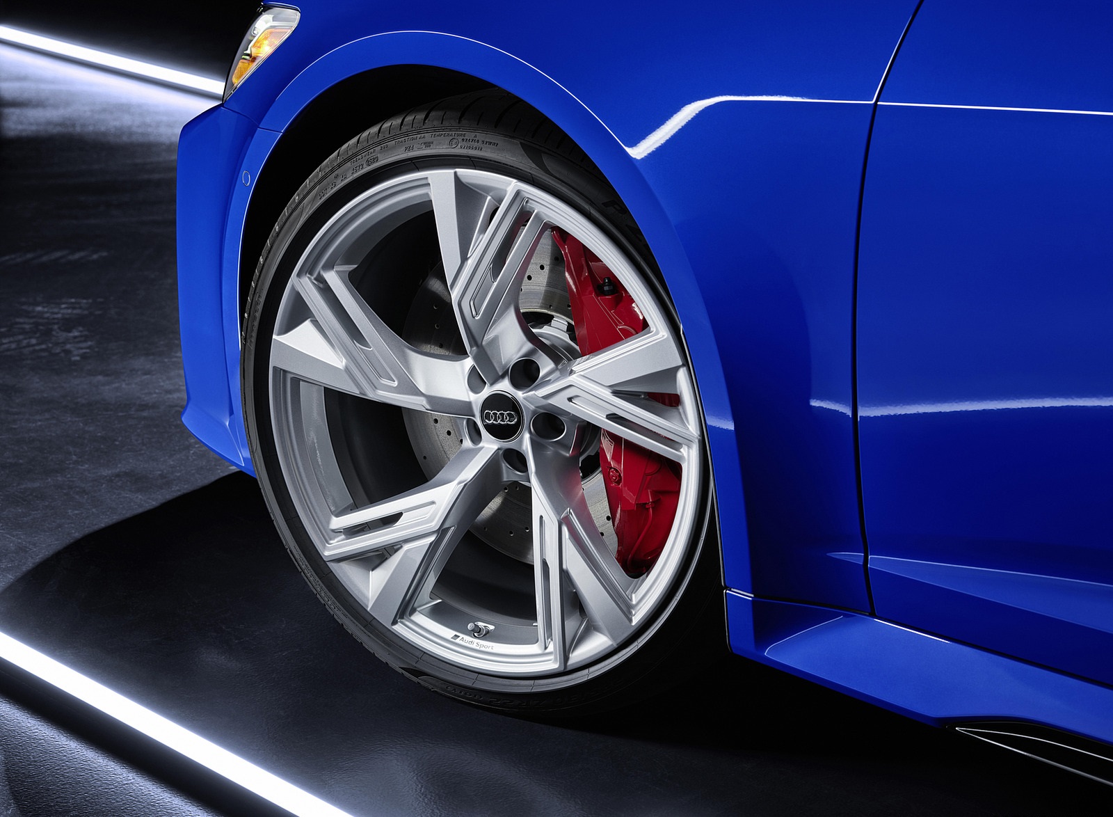 2021 Audi RS 6 Avant RS Tribute Edition (Color: Nogaro Blue) Wheel Wallpapers (4)