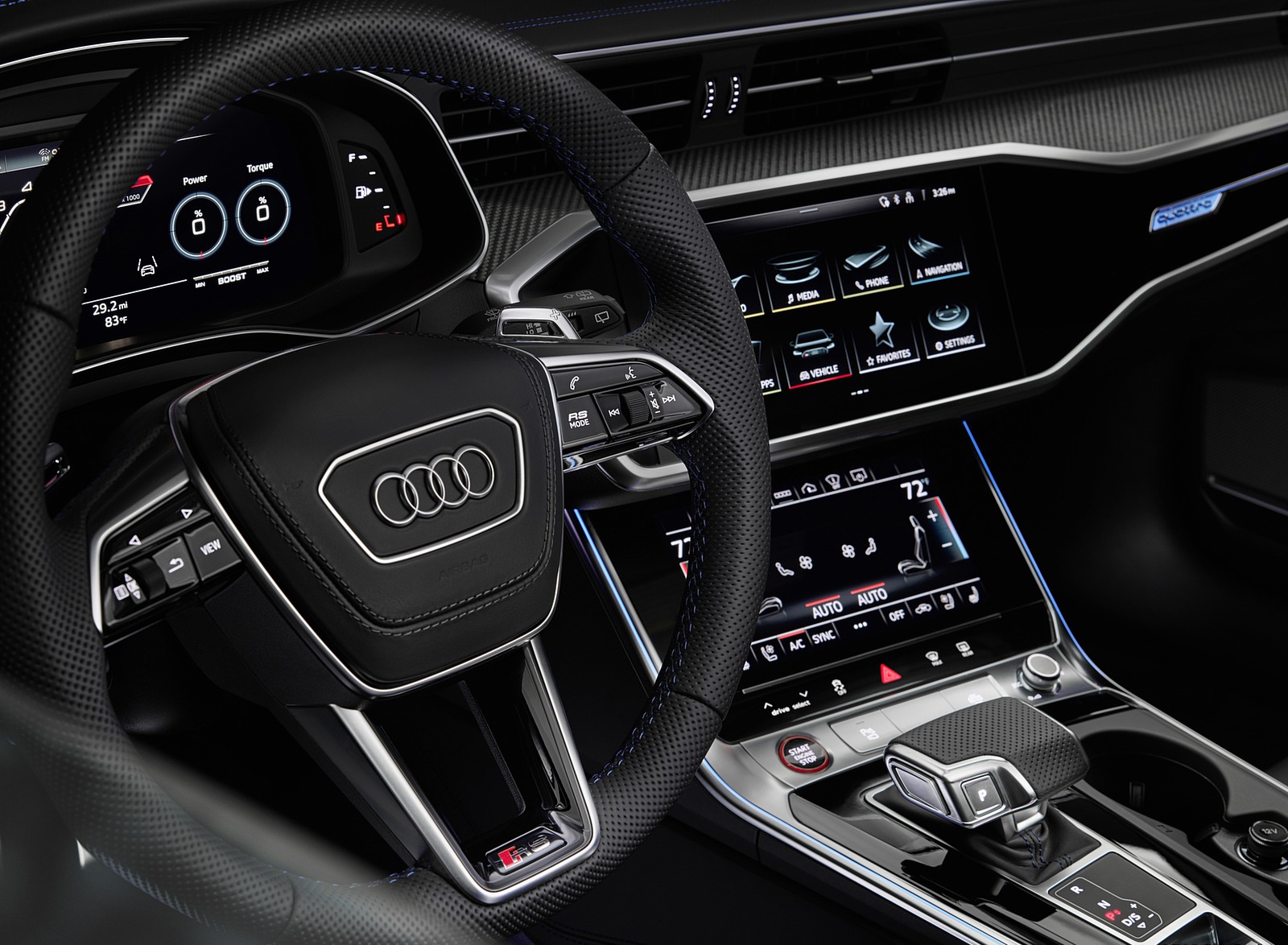 2021 Audi RS 6 Avant RS Tribute Edition Interior Wallpapers #13 of 21