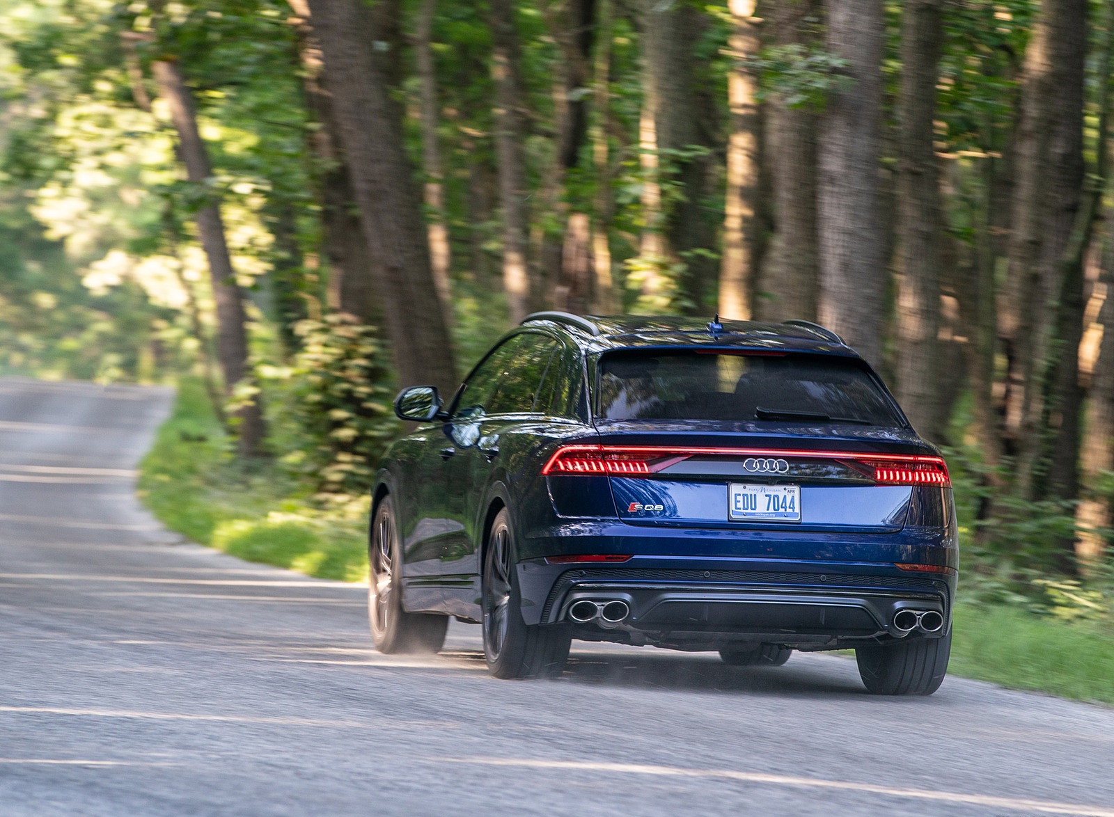 2021 Audi SQ8 (US-Spec) Rear Wallpapers #2 of 30