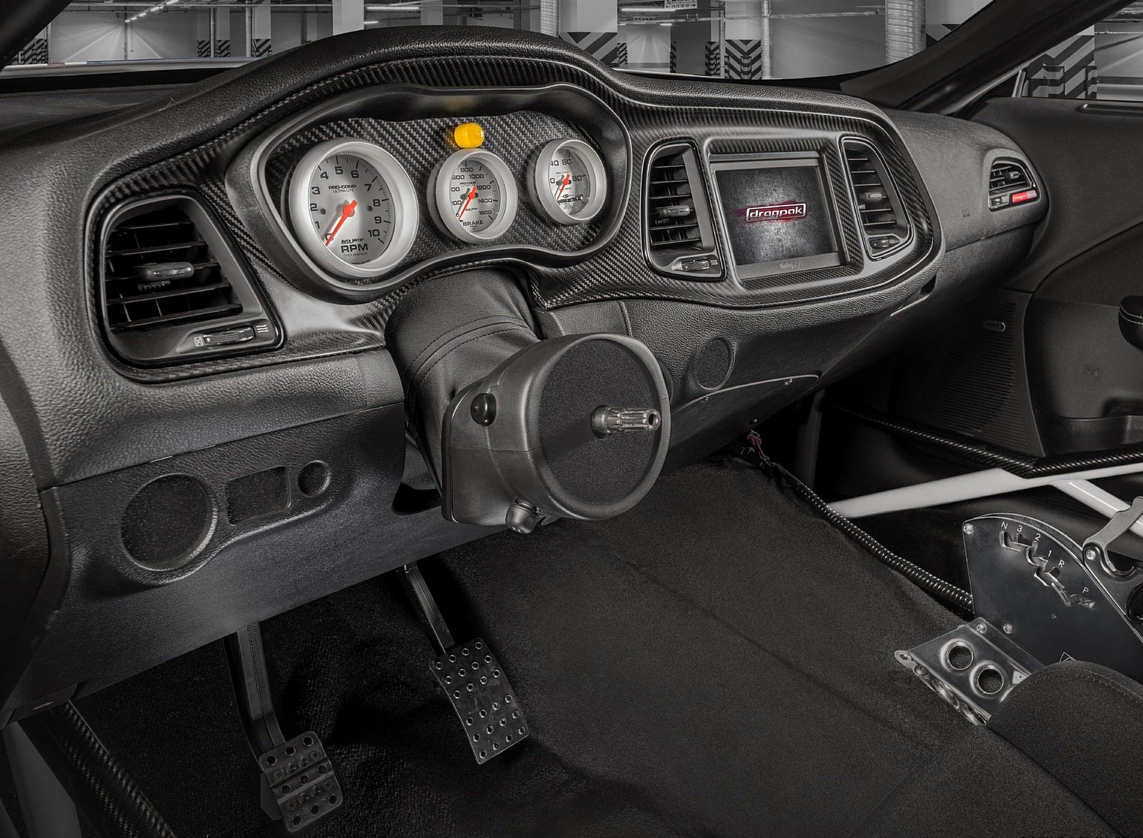 2021 Dodge Challenger Mopar Drag Pak Interior Detail Wallpapers #30 of 33