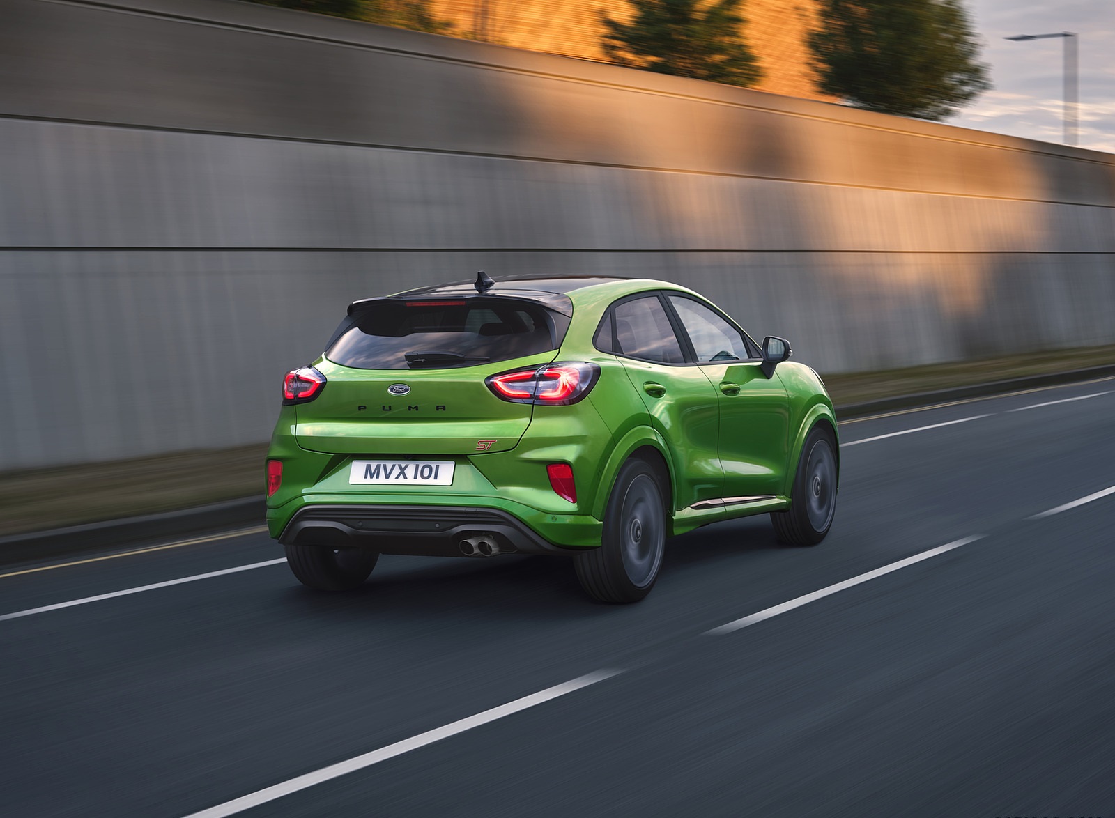 2021 Ford Puma ST Rear Three-Quarter Wallpapers (8)