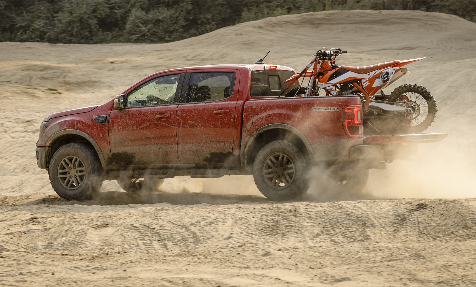 2021 Ford Ranger Tremor Off-Road Package Lariat Side Wallpapers #5 of 24