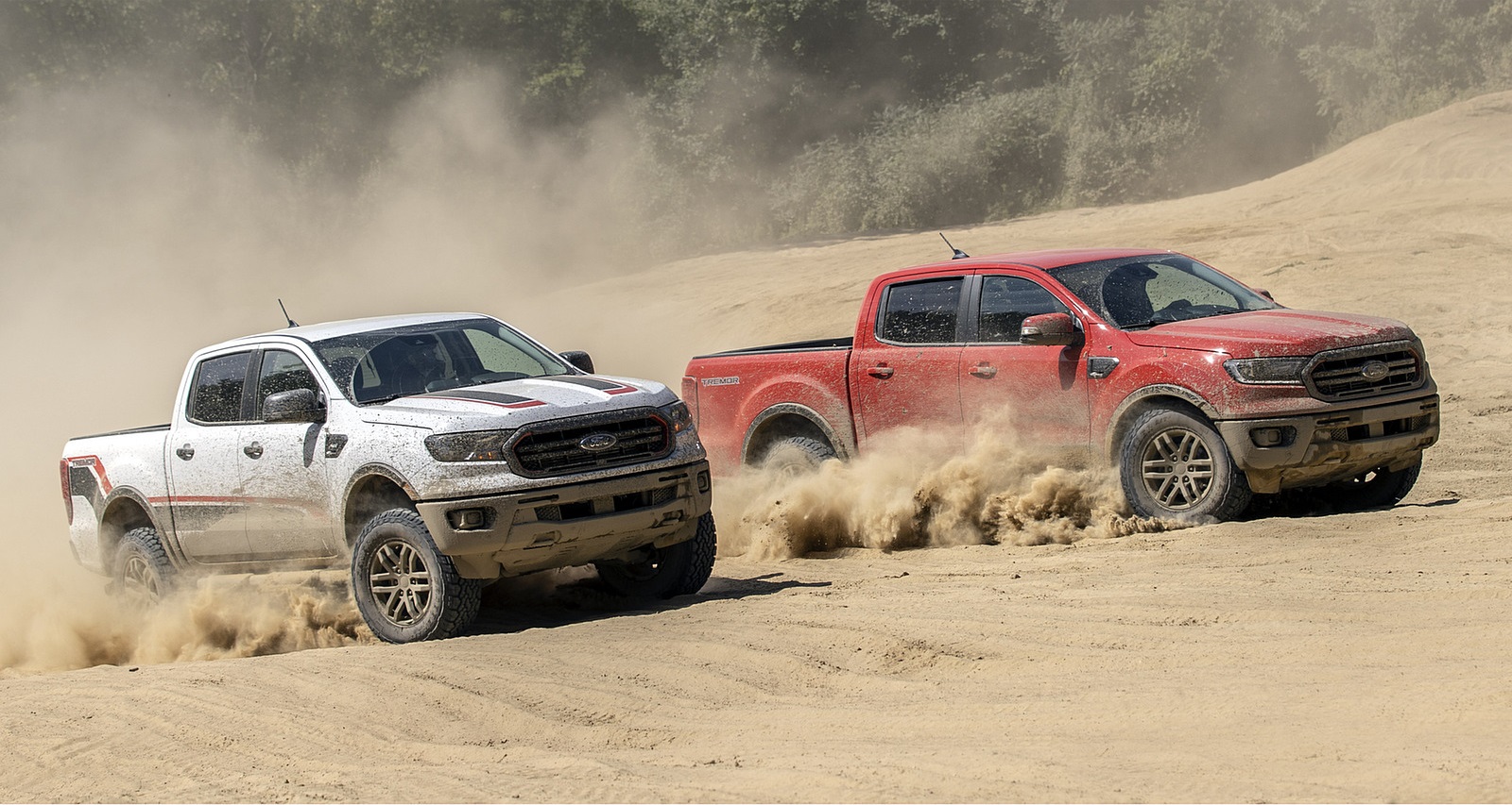 2021 Ford Ranger Tremor Off-Road Package Lariat and XLT Wallpapers #19 of 24