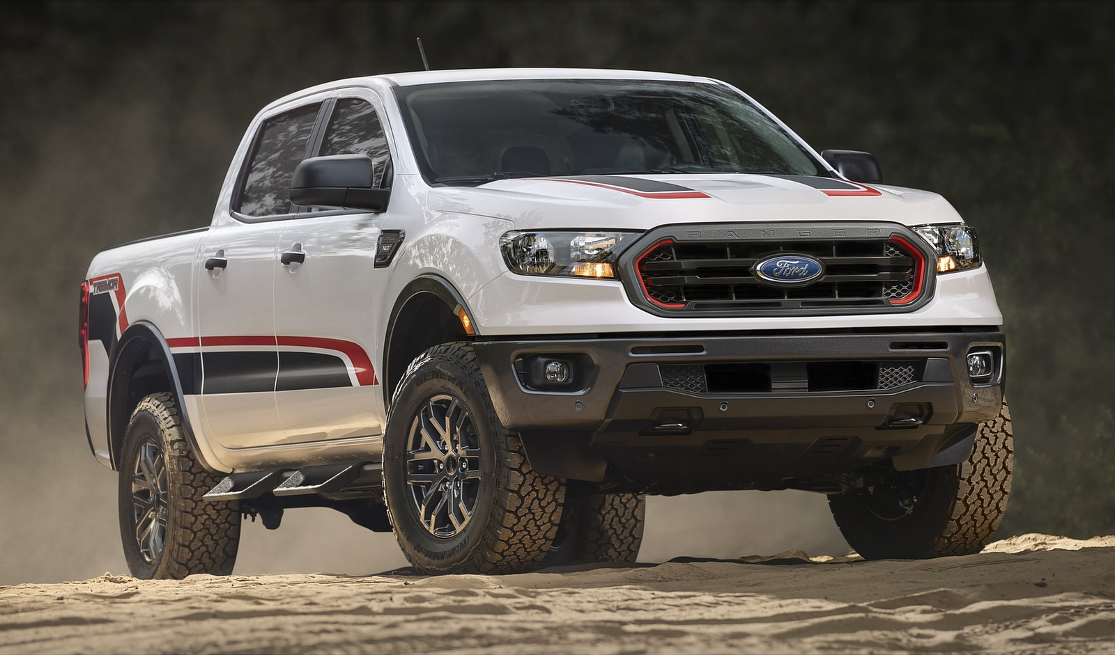 2021 Ford Ranger Tremor Off-Road Package XLT Front Three-Quarter Wallpapers #16 of 24