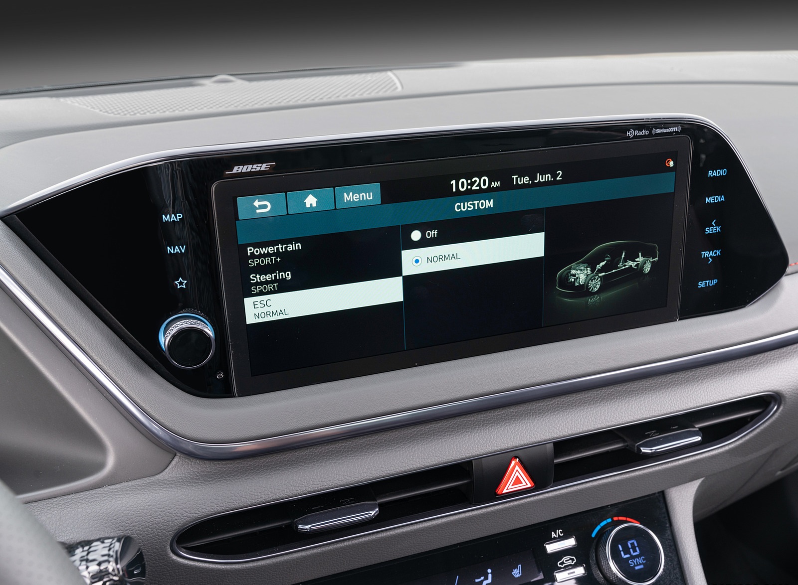2021 Hyundai Sonata N Line Central Console Wallpapers  #35 of 124