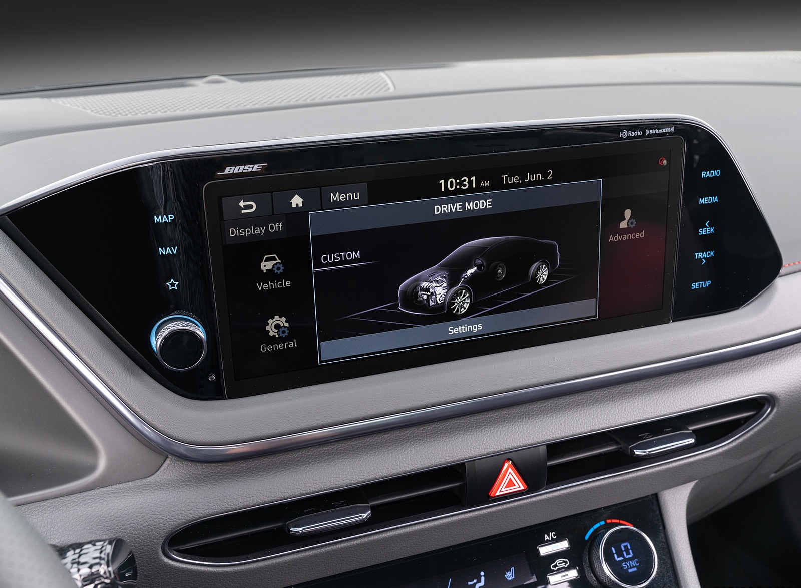 2021 Hyundai Sonata N Line Central Console Wallpapers  #56 of 124