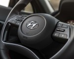 2021 Hyundai Sonata N Line (Color: Silver Pearl) Interior Steering Wheel Wallpapers 150x120