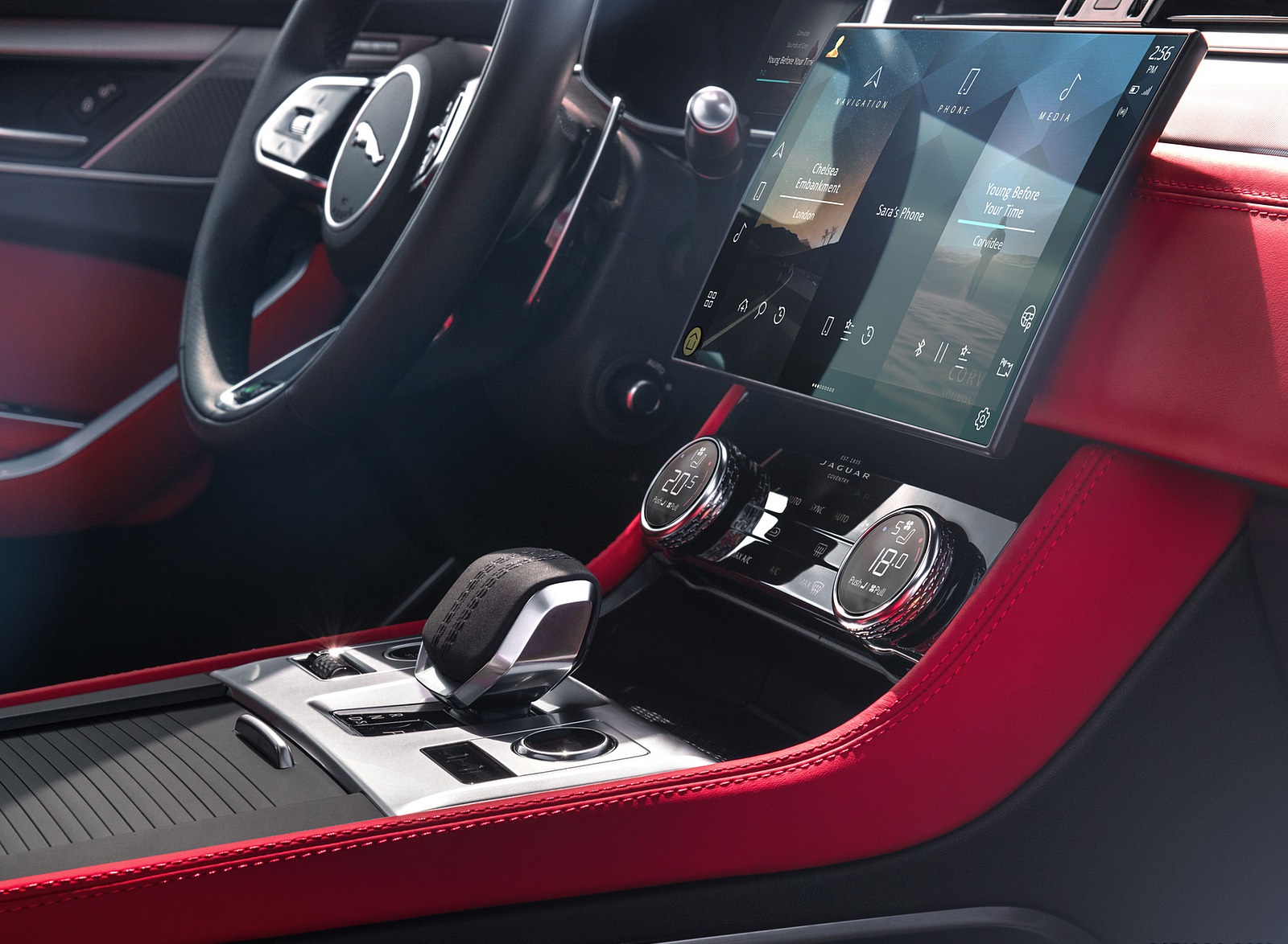 2021 Jaguar F-PACE Central Console Wallpapers  #72 of 88