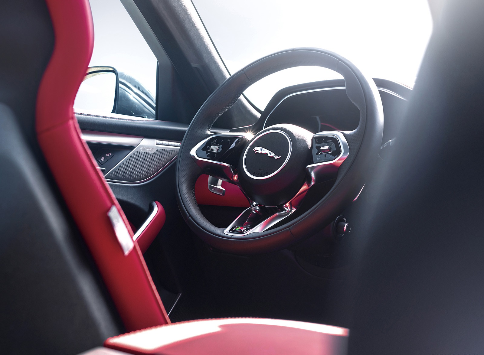 2021 Jaguar F-PACE Interior Steering Wheel Wallpapers  #62 of 88
