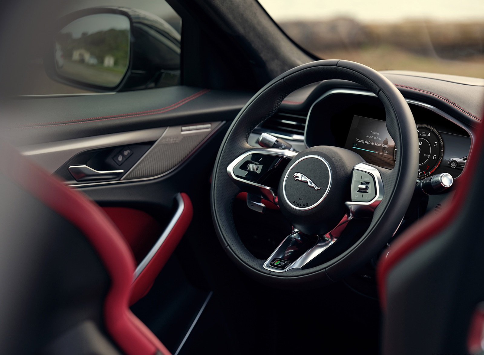 2021 Jaguar F-PACE Interior Steering Wheel Wallpapers  #56 of 88
