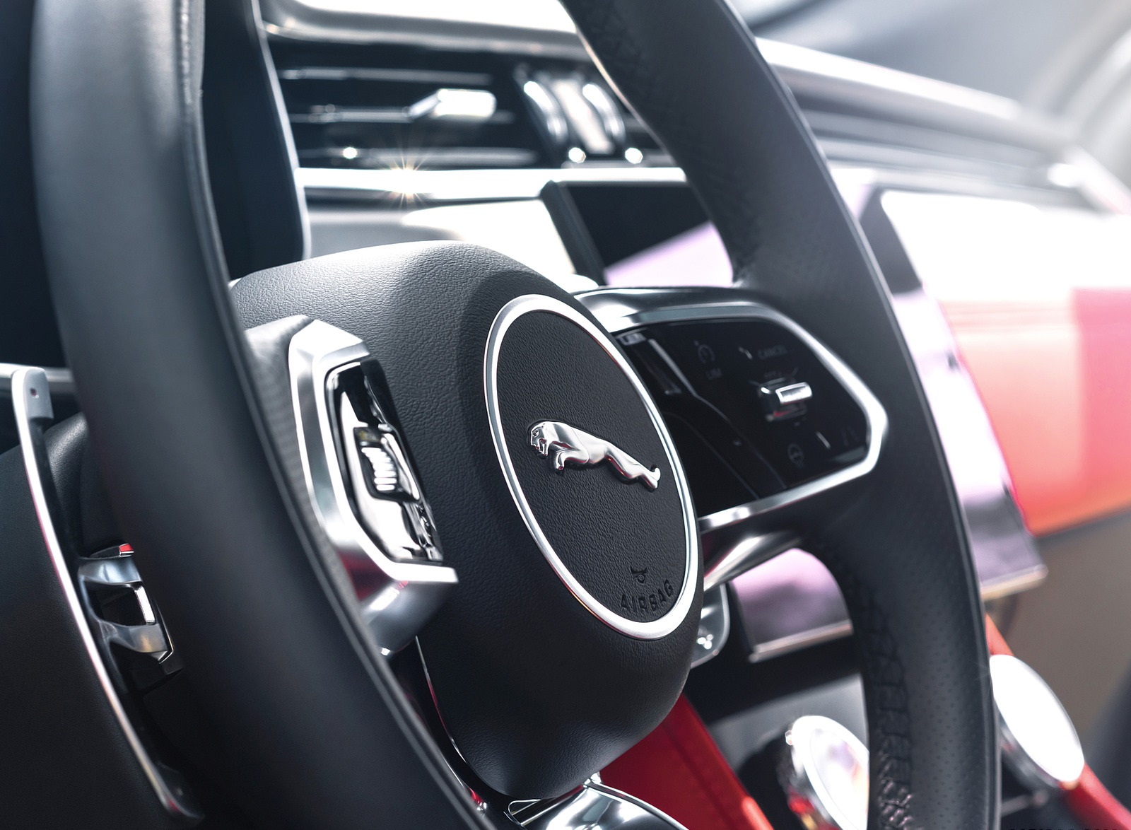 2021 Jaguar F-PACE Interior Steering Wheel Wallpapers #55 of 88