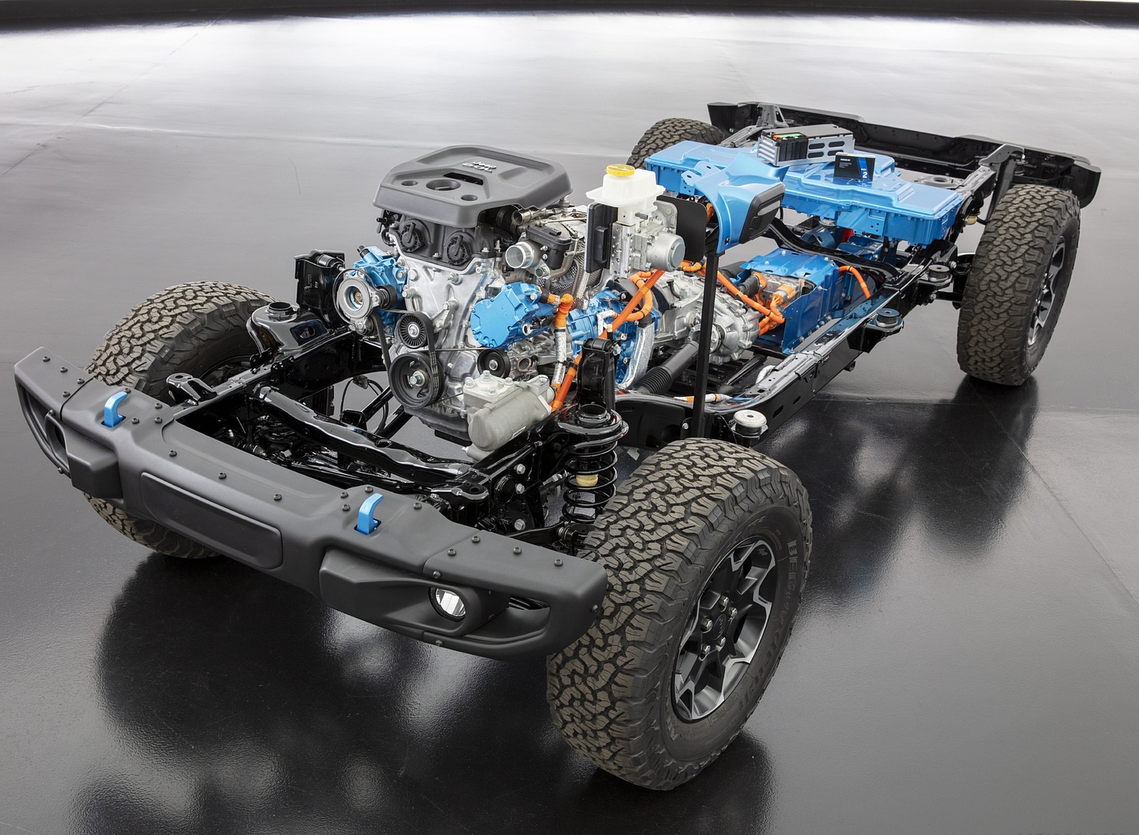 2021 Jeep Wrangler 4xe Plug-In Hybrid Chassis Wallpapers  #46 of 62