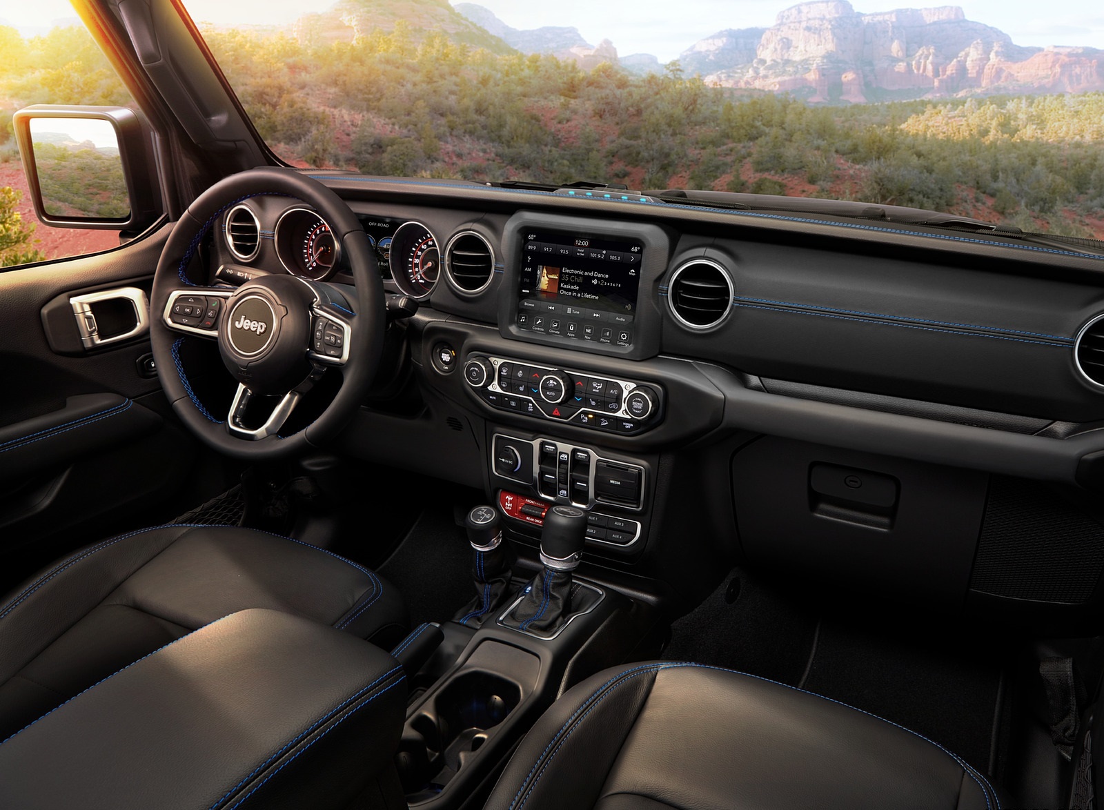 2021 Jeep Wrangler 4xe Plug-In Hybrid Interior Wallpapers #36 of 62