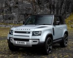 2021 Land Rover Defender 90 Front Three-Quarter Wallpapers 150x120