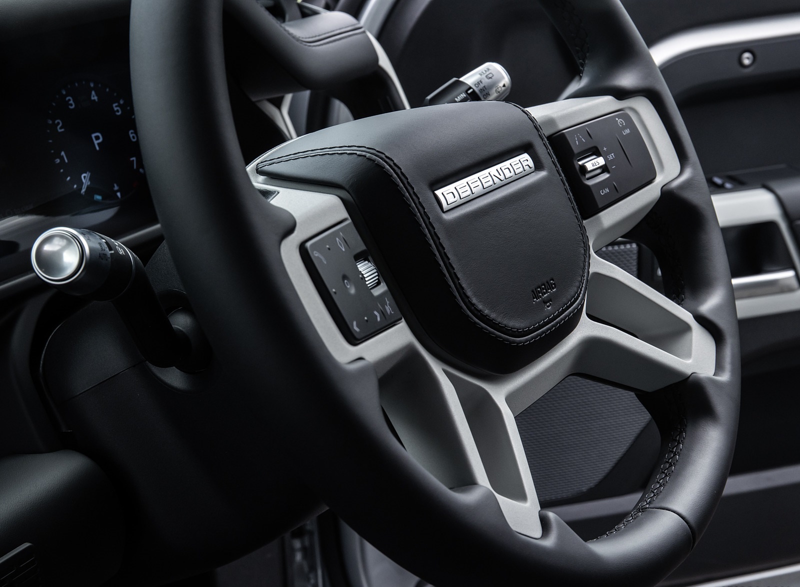 2021 Land Rover Defender 90 Interior Steering Wheel Wallpapers #46 of 51