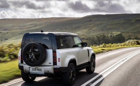 2021 Land Rover Defender 90 Rear Three-Quarter Wallpapers 450x275 (7)